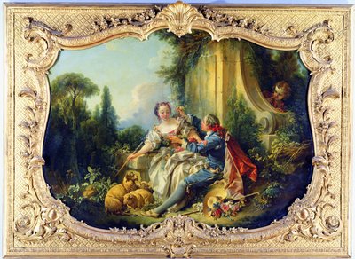 勇敢的牧羊人 作者 François Boucher